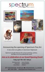 Grand Opening For Spectrum Fine Art Gallery