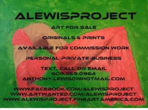 Alewisproject Art Sell At D H Jamaican Cuisine 