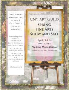 Cny Art Guild Spring Fine Arts Show And Sale...