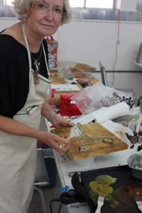 Intermediate and Advanced Encaustic Workshop with Charlie Ciali at the Fallbrook School of the Arts