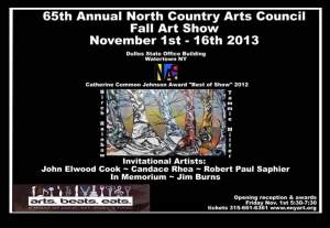 65th Annual North Country Arts Council Fall Art...