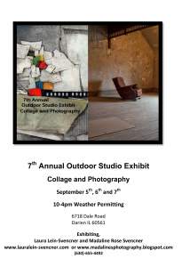 7th Annual Outdoor Studio Exhibit 