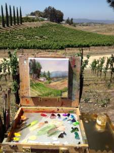 Plein Air Painting in Temecula with the PAAT painters