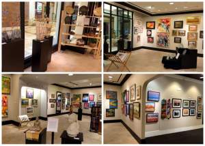 Art Exhibit Reception At Blackhawk Gallery