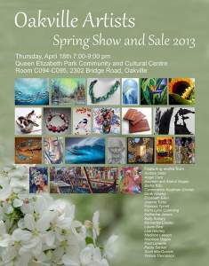 Oakville Artists Spring Show And Sale