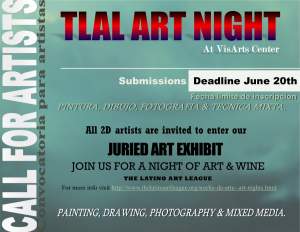 Call For Art Submissions  Dc Md Va 