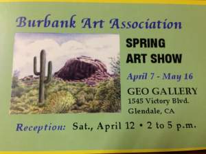 Burbank Art Association Spring Art Show