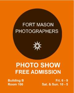 The Fort Mason Photographers Spring Photo Exhibit