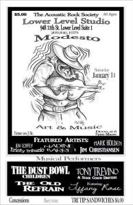 The Acoustic Rock Society Presents Art And Music...