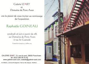 Solo Exhibition in Pont Aven the city of Gauguin