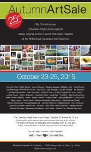 Canadian McMichael Collection 25th Annual Autumn Art Show and Sale