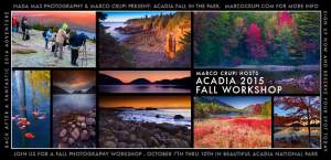 2015 Acadia Fall Photography Workshop Is Here