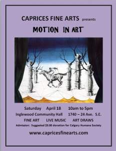 Caprices Fine Arts Presents Motion In Art