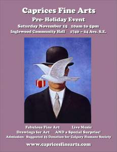 Caprices Fine Arts Pre-holiday Event