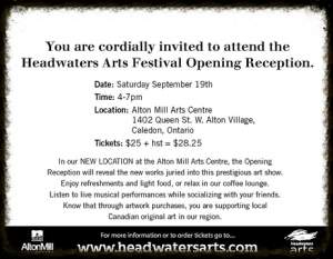Headwaters Arts Festival Show And Sale