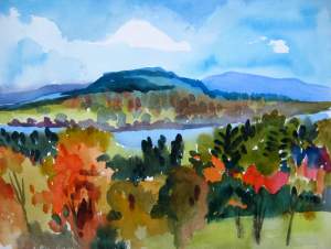 Painting And Yoga In The Berkshires