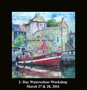 Watercolour Workshop    Fishing Boat