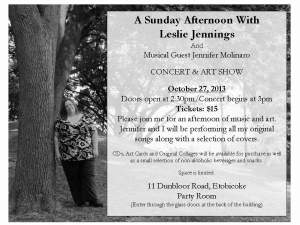 A Sunday Afternoon With Leslie Jennings