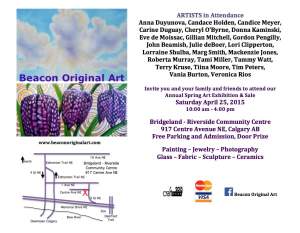 Beacon Original Art - Annual Spring Exhibition...