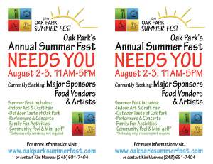 Oak Park Annual Summer Fest