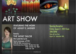 The Art Of Ashley Misner Hosted By The Wine...