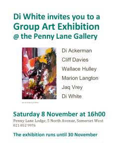 Group Exhibition By Somerset West Artists