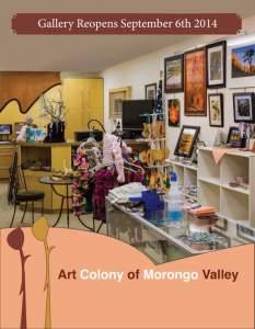Art Colony Of Morongo Valley Fall Re-opening 