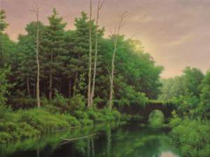 One Man Show Of Landscape Paintings By Barry...