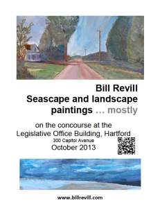 Bill Revill  Seascape And Landscape Paintings