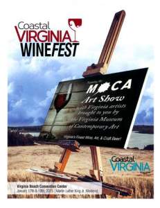 Moca Art Show At Coastal Virginia Wine Fest 