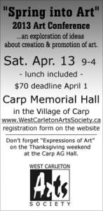 Spring Into Art  Art Conference