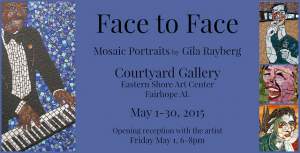 Face To Face Mosaic Portraits By Gila Rayberg