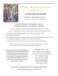 An Evening With The Earth Messengers And Receive...