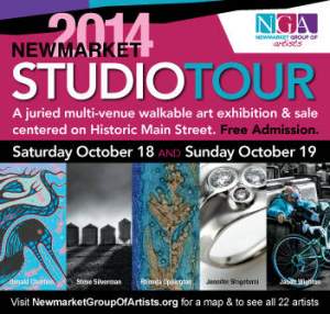Newmarket Studio Tour And Art Show  October 18...