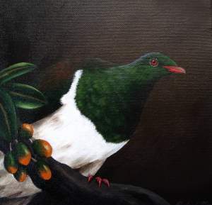 Wood Pigeon Painting Workshop In Auckland