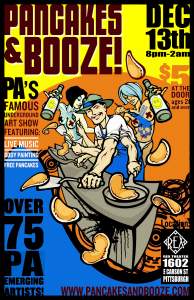 The Pancakes And Booze Art Show In Pittsburgh