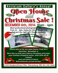 Annual Open House And Christmas Sale