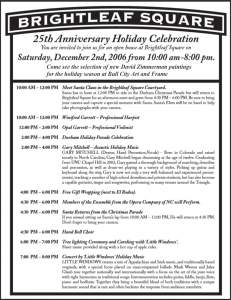 25th Anniversary Holiday Celebration