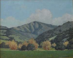 Marv Anderson California Landscape Showing