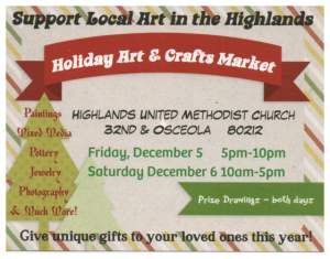 Denver Highlands Holiday Art And Crafts Market ...