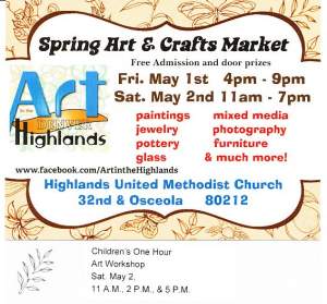 Denver Highlands Spring Art And Crafts Market