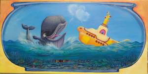 The Beatles Yellow Submarine Movie Tribute Art...