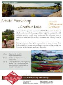 Artist Workshop At Charlton Lake