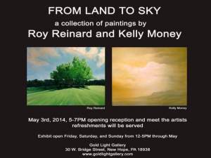 Art opening at Gold Light Gallery