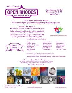 Open Rhodes Art Show And Sale