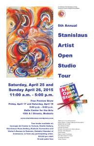 Stanislaus Artists Open Studio Tour
