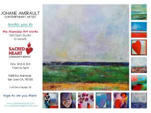 The Alameda Fall Open Studio to Benefit Sacred Heart Community Services