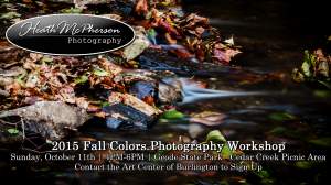 2015 Fall Colors Photography Workshop