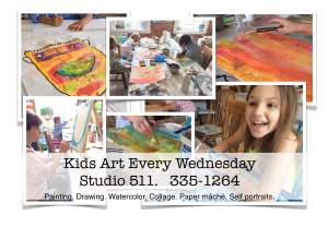 Kids Art Every Wednesday