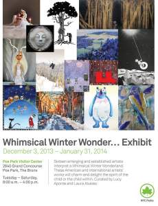 Whimsical Winter Wonder Opening Reception Panel Discussion and Exhibition
